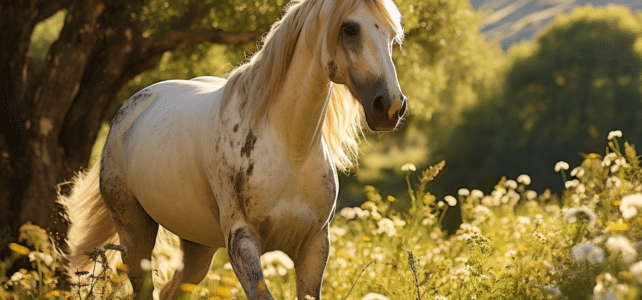 Un hommage singulier à l’équitation : l’étonnante beauté des équidés peu communs