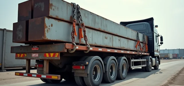 Tout savoir sur le transport de marchandises lourdes en plateau : usages et avantages Tout savoir sur le transport de marchandises lourdes en plateau : usages et avantages