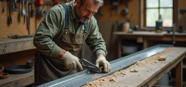 5 techniques efficaces pour couper une gouttière en zinc sans difficulté 5 techniques efficaces pour couper une gouttière en zinc sans difficulté